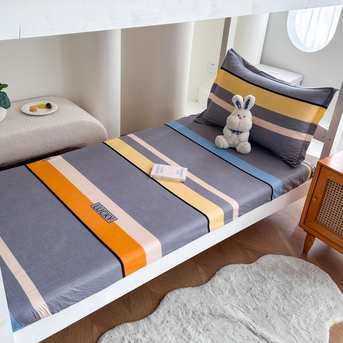 91家纺网 家纺一手货源 找家纺 南通菲度家纺 2025新款高克重芦荟棉四件套-宿舍 乐巢