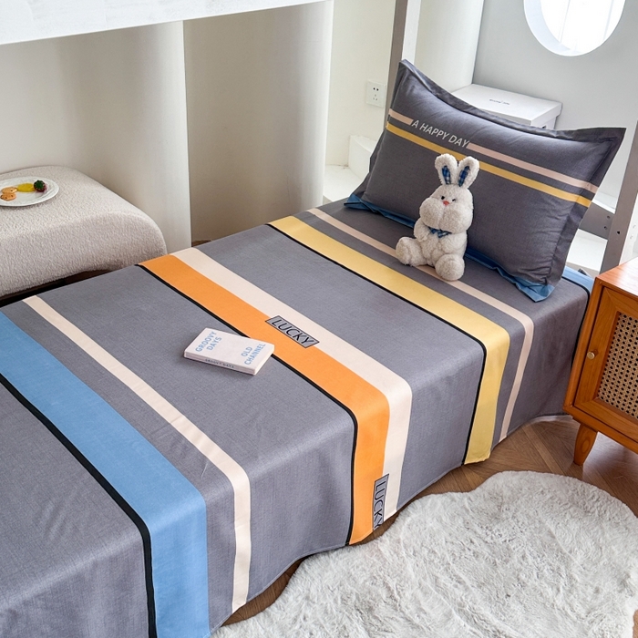 91家纺网 家纺一手货源 找家纺 南通菲度家纺 2025新款高克重芦荟棉四件套-宿舍 乐巢