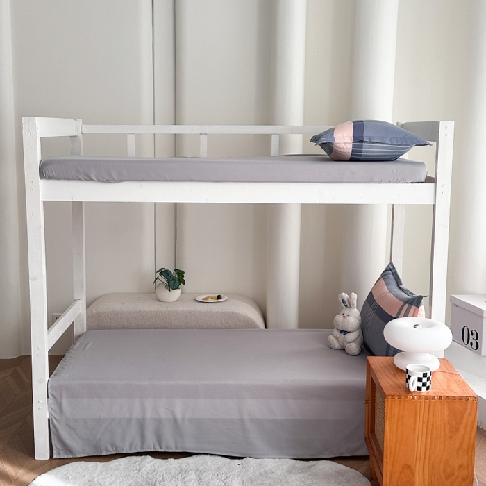 91家纺网 家纺一手货源 找家纺 南通菲度家纺 2025新款高克重芦荟棉四件套-宿舍 莫斯灰