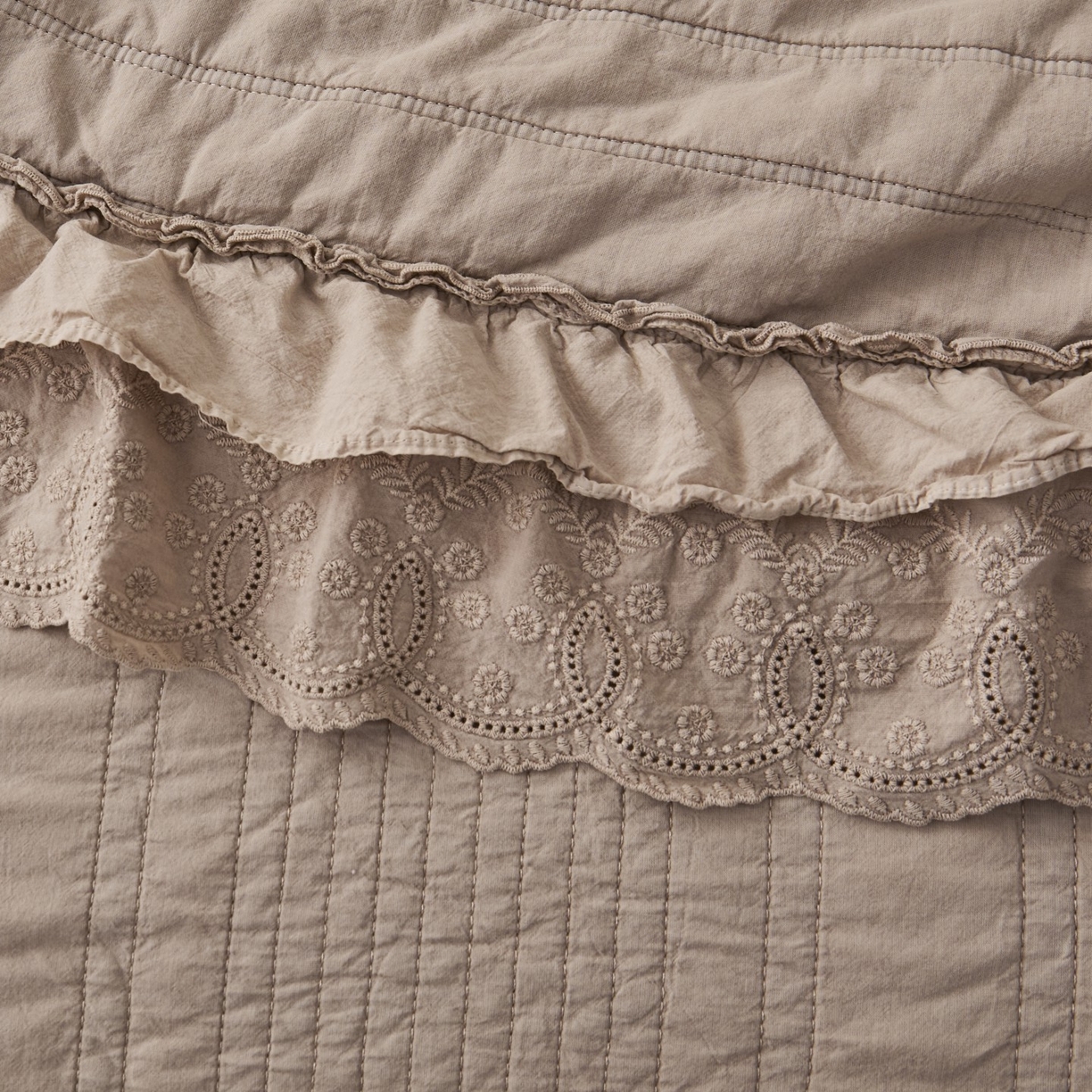 91家纺网 家纺一手货源 找家纺 （总）上喜 2025新款全棉砂洗床盖新升级第五代