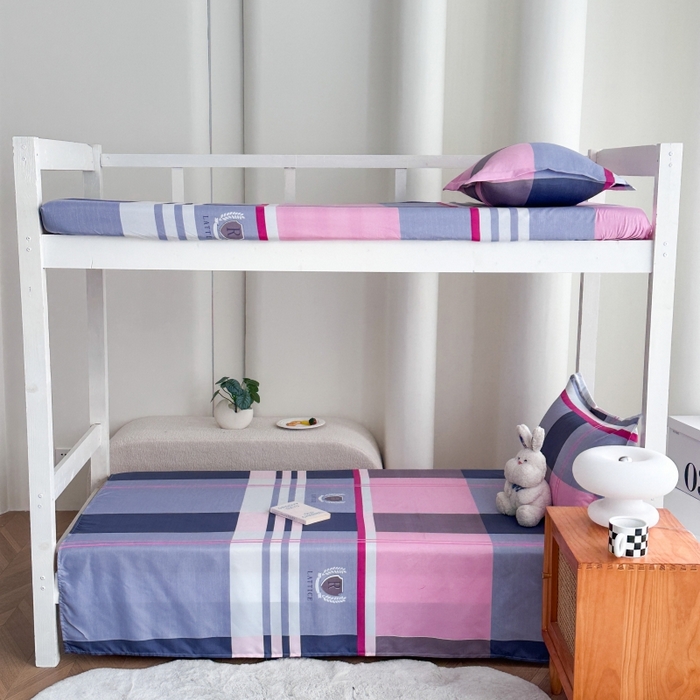 91家纺网 家纺一手货源 找家纺 南通菲度家纺 2025新款高克重芦荟棉四件套-宿舍 致生活