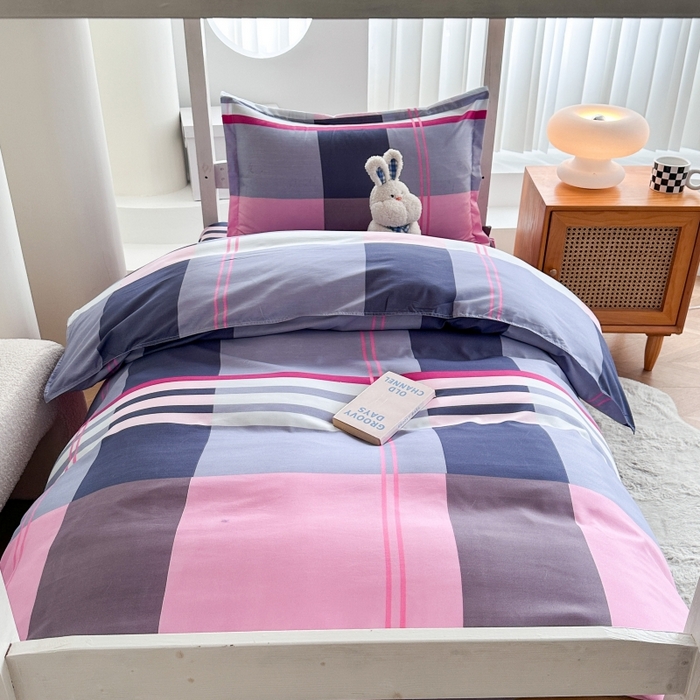 91家纺网 家纺一手货源 找家纺 南通菲度家纺 2025新款高克重芦荟棉四件套-宿舍 致生活