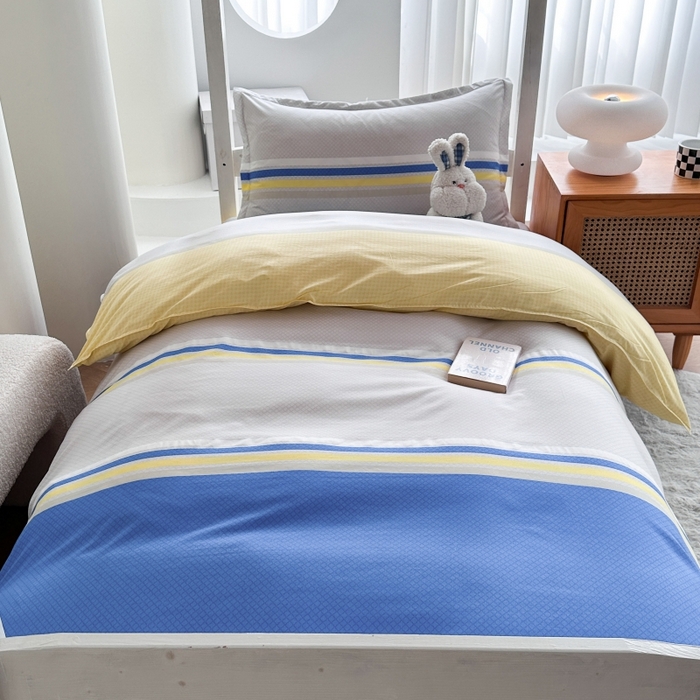 91家纺网 家纺一手货源 找家纺 南通菲度家纺 2025新款高克重芦荟棉四件套-宿舍 自然风光