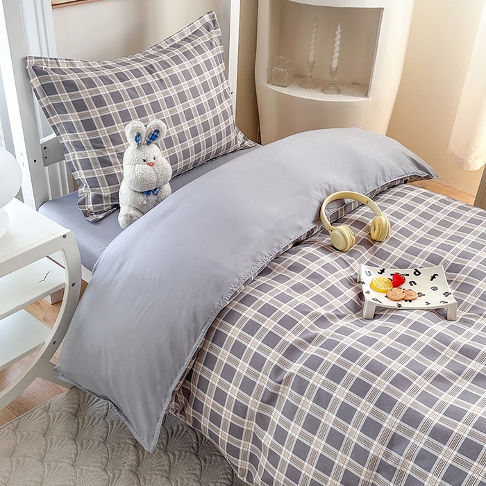 91家纺网 家纺一手货源 找家纺 南通菲度家纺 2025新款高克重芦荟棉四件套-宿舍 保罗