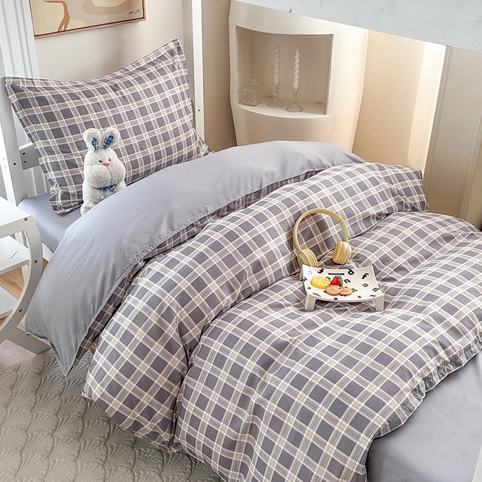 91家纺网 家纺一手货源 找家纺 南通菲度家纺 2025新款高克重芦荟棉四件套-宿舍 保罗