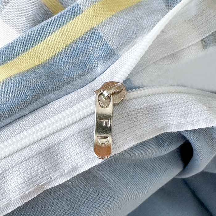 91家纺网 家纺一手货源 找家纺 南通菲度家纺 2025新款高克重芦荟棉四件套-宿舍 贝拉蓝