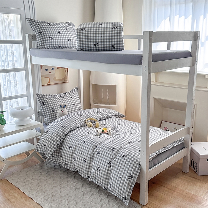 南通菲度家纺 2025新款高克重芦荟棉四件套-宿舍 蝴蝶飞飞