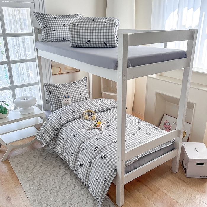 91家纺网 家纺一手货源 找家纺 南通菲度家纺 2025新款高克重芦荟棉四件套-宿舍 蝴蝶飞飞