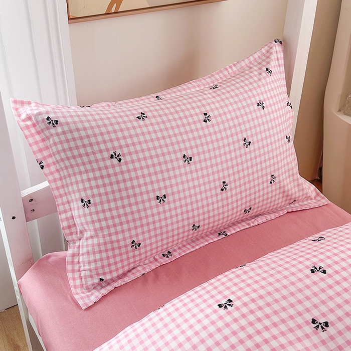 91家纺网 家纺一手货源 找家纺 南通菲度家纺 2025新款高克重芦荟棉四件套-宿舍 水墨蝶