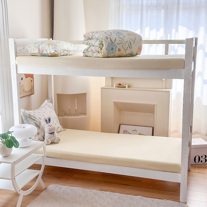 91家纺网 家纺一手货源 找家纺 南通菲度家纺 2025新款高克重芦荟棉四件套-宿舍 睡美人