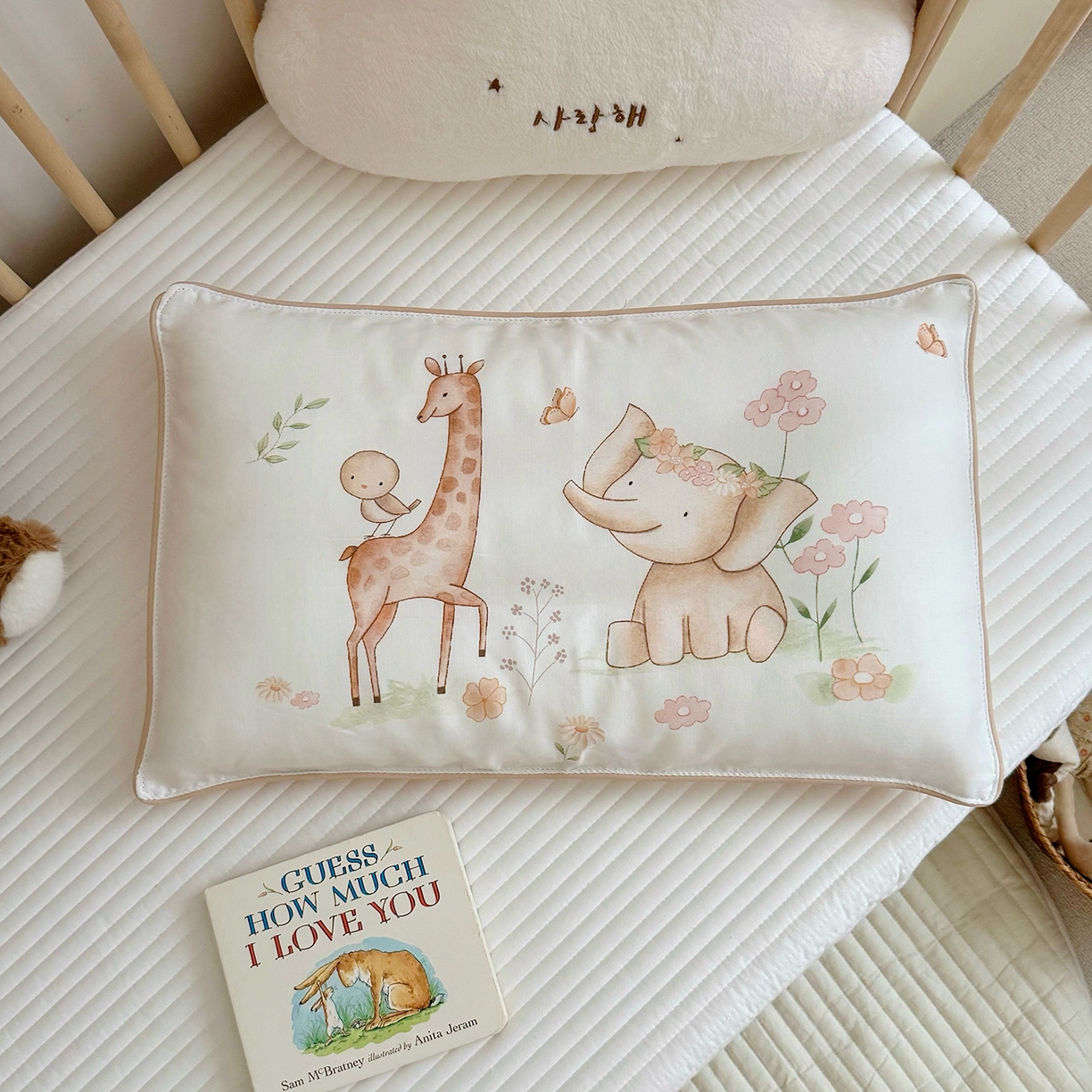 91家纺网 家纺一手货源 找家纺 （总）萌宝家纺 2025新款A类大版全棉儿童双层纱枕套纯棉宝宝纱布枕头