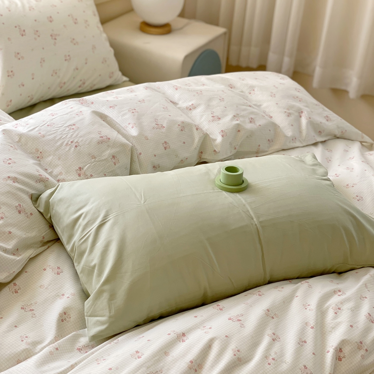 91家纺网 家纺一手货源 找家纺 （总）花海 2025年第一批小清新碎花全棉纯棉四件套40支13372ins博主风学生宿舍印花AA版纯色床单