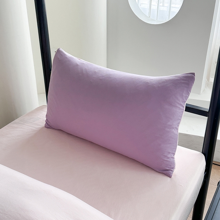 91家纺网 家纺一手货源 找家纺 南通菲度家纺 2025新款超柔皱皱水洗棉学生宿舍四件套 香芋奶粉