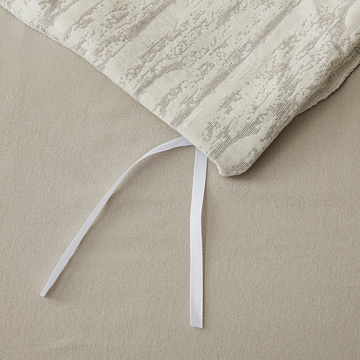 91家纺网 家纺一手货源 找家纺 （总）莱茵家居 2025新款全棉三层纱厚织提花磨毛四件套