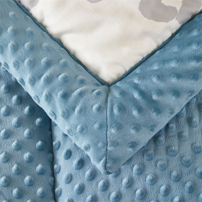 91家纺网 家纺一手货源 找家纺 黛妮雅2025新款全棉豆豆绒春秋被学生单双人被子被芯冬被（提供买家秀）萌嘟嘟