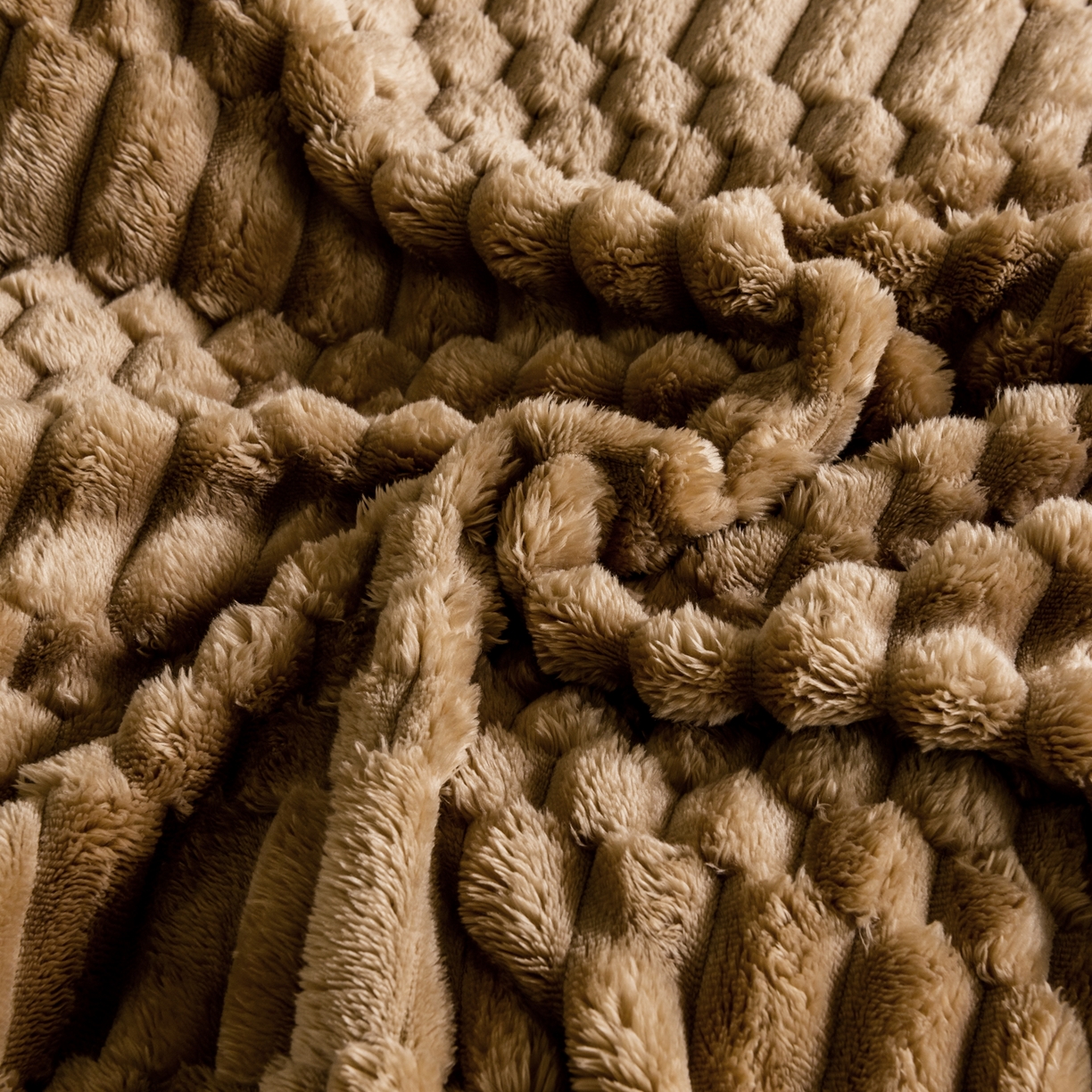 91家纺网 家纺一手货源 找家纺 潮邦创意家居 2025新款冬季提花奶芙绒牛奶绒四件套-暖绒奶芙系列 暖绒奶芙-咖