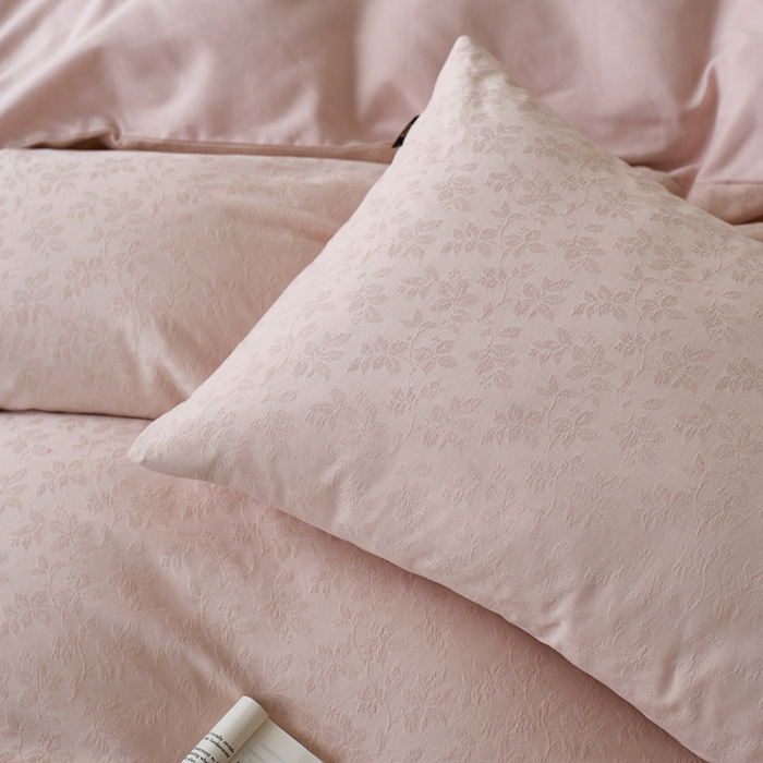 91家纺网 家纺一手货源 找家纺 （总）眷恋家纺 2025年全棉纯棉染色提花四件套-最清风