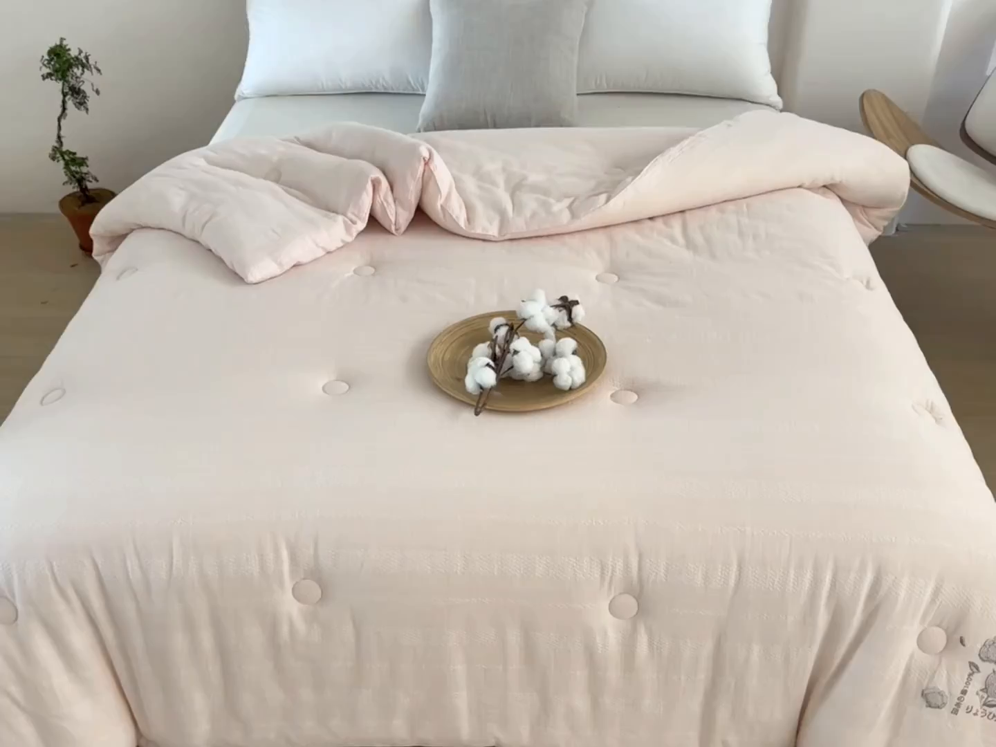 91家纺网 家纺一手货源 找家纺 （总）欧夏家纺 2025新款全棉纱布棉花被冬被春秋被被子被芯