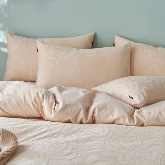 91家纺网 家纺一手货源 找家纺 眷恋家纺 2025年全棉纯棉染色提花四件套-沄梦 沄梦-皇家米