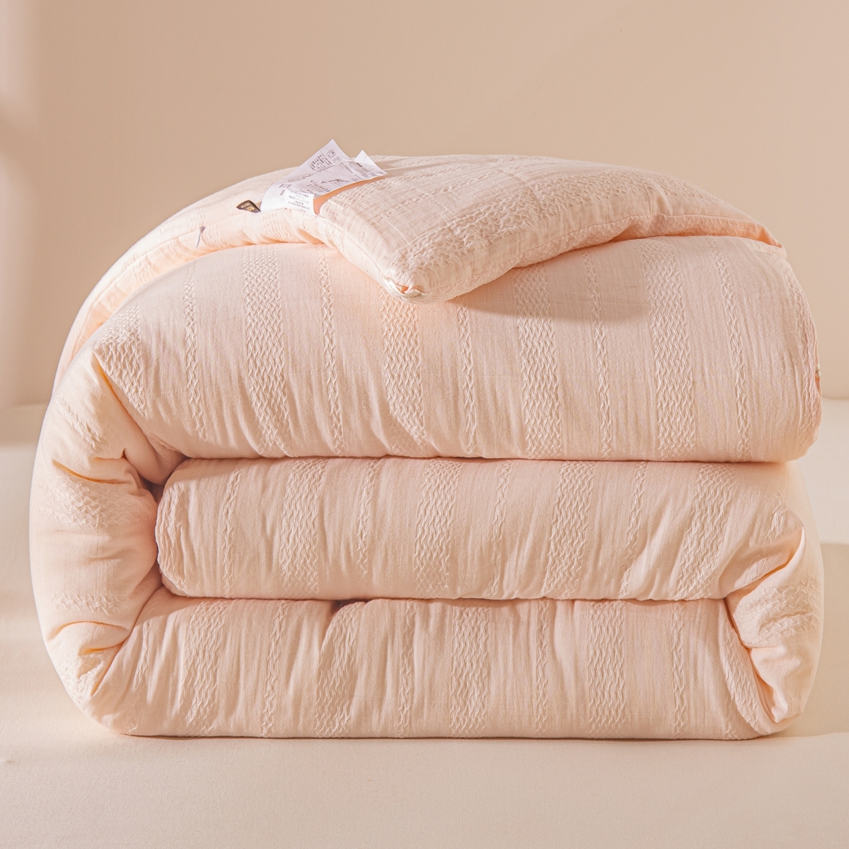 欧夏家纺 2025新款全棉纱布棉花被冬被春秋被被子被芯 泊美玉