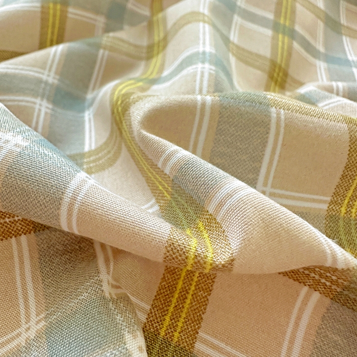 91家纺网 家纺一手货源 找家纺 南通菲度家纺 2025新款ins博主风软糯糯亲肤印花热款纯色格子无印风水洗棉时尚单床单 比利时