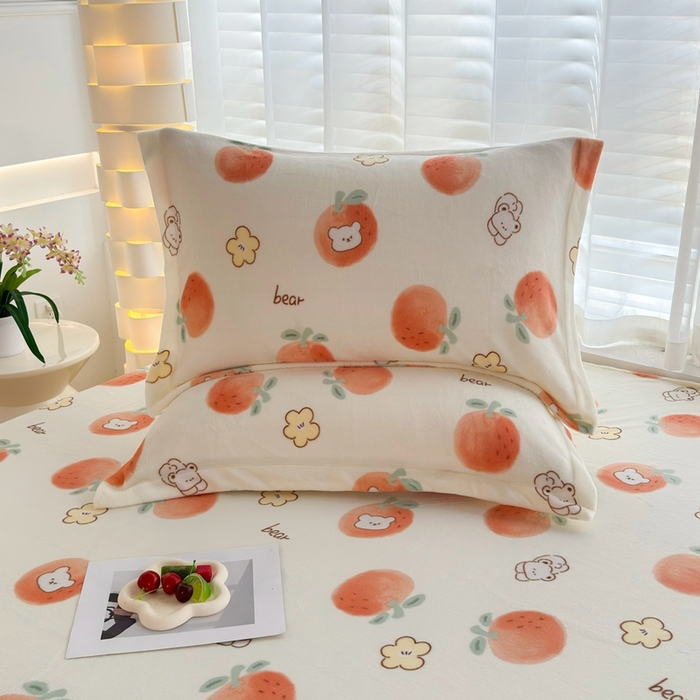 91家纺网 家纺一手货源 找家纺 （总）翎盈家纺 2025新款加厚高克重牛奶绒枕头套