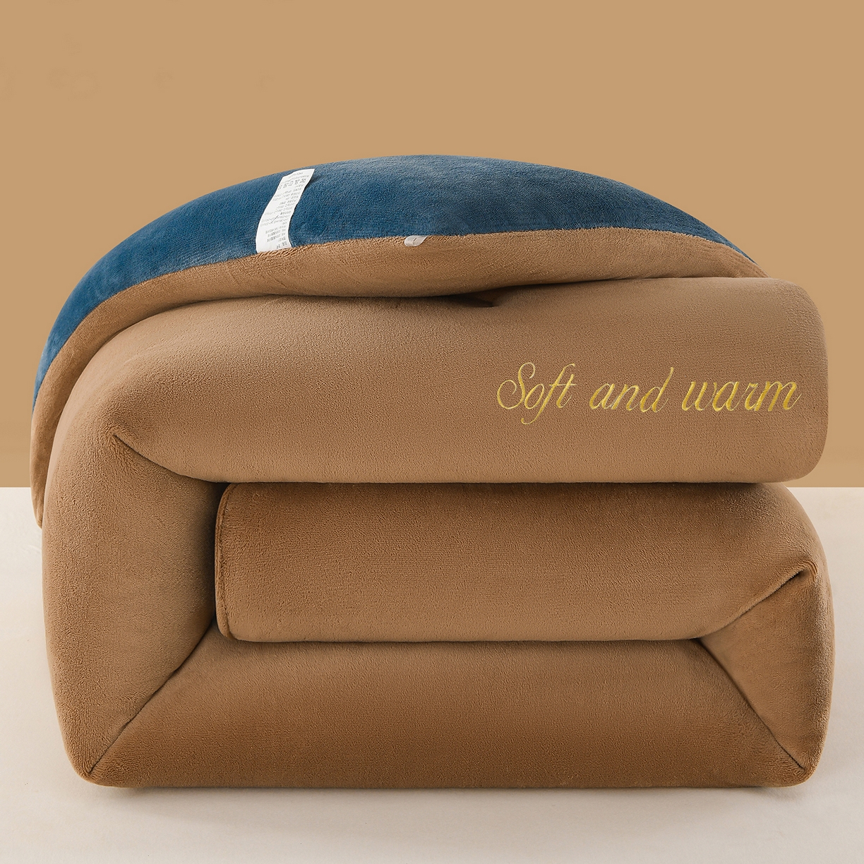 91家纺网 家纺一手货源 找家纺 （总）金多美家纺 2025新款双面牛奶绒刺绣冬被被子被芯