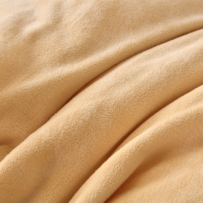 91家纺网 家纺一手货源 找家纺 金多美家纺 2025新款双面牛奶绒刺绣冬被被子被芯 高级咖