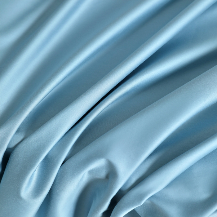 91家纺网 家纺一手货源 找家纺 柔觉家纺 柔系列A类100支单品床笠 梦幻蓝