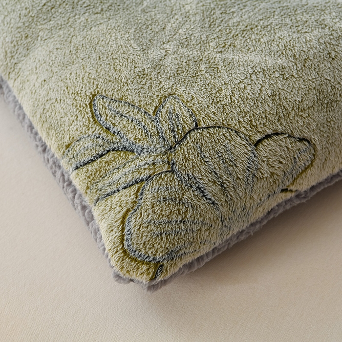 91家纺网 家纺一手货源 找家纺 金多美家纺 2025新款AB版雪花绒羊羔绒冬被被子被芯 绿茶情话