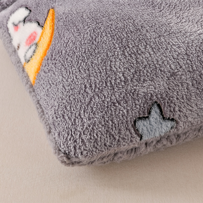 91家纺网 家纺一手货源 找家纺 金多美家纺 2025新款AB版雪花绒羊羔绒冬被被子被芯 云朵萌熊