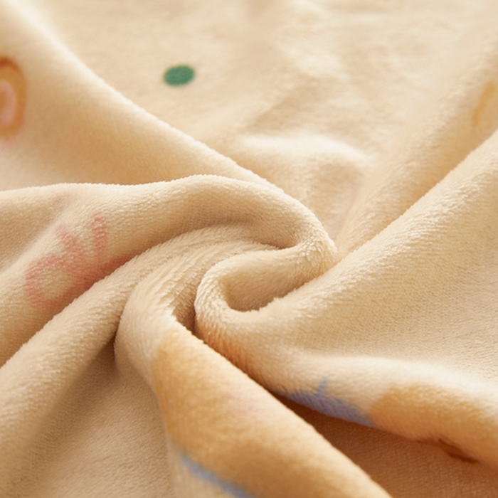 91家纺网 家纺一手货源 找家纺 翎盈家纺 2025新款加厚高克重牛奶绒枕头套 黄油小熊