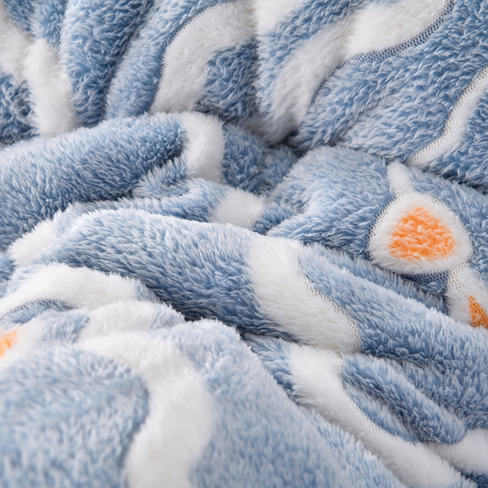 91家纺网 家纺一手货源 找家纺 金多美家纺 2025新款AB版雪花绒羊羔绒冬被被子被芯 恐龙宝贝