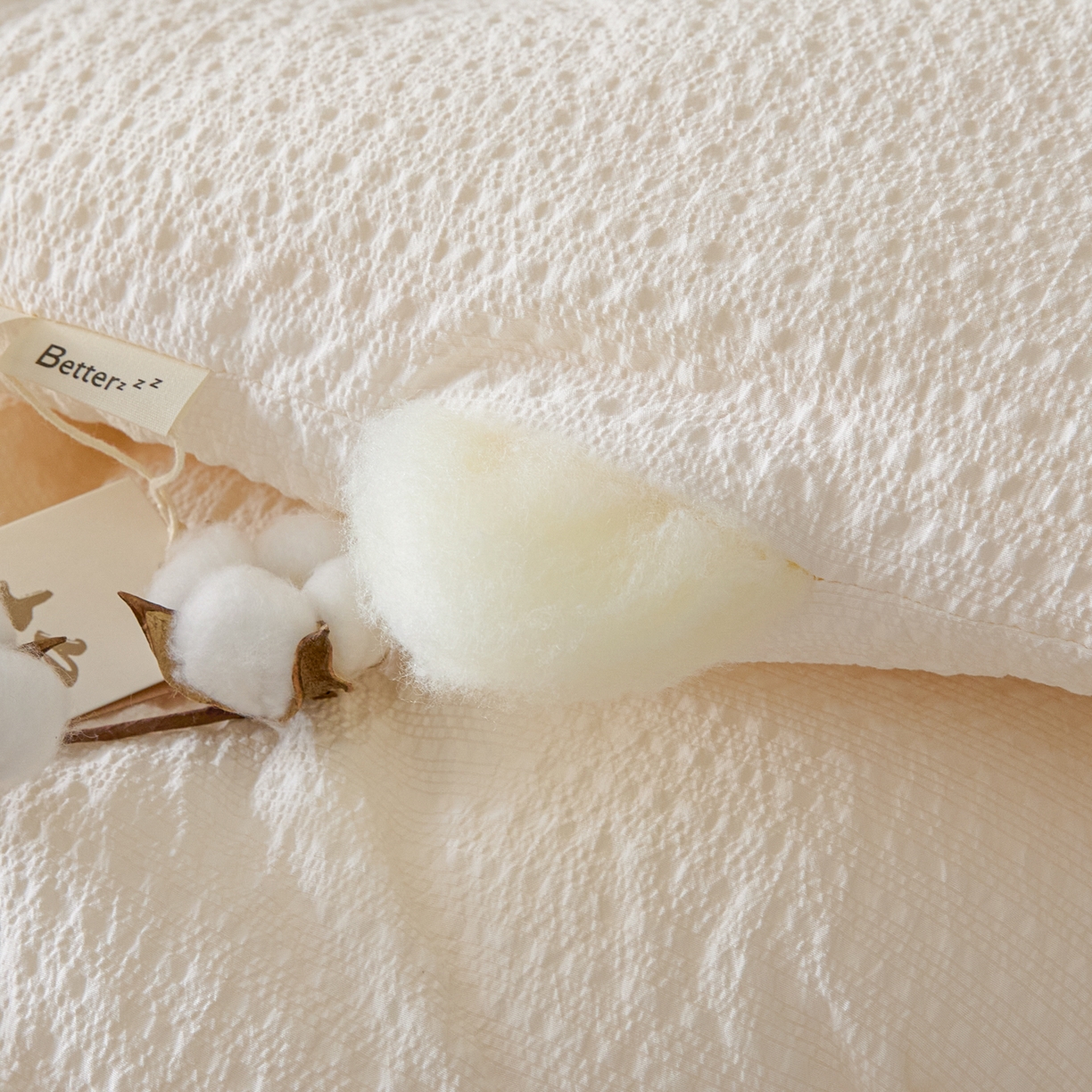 91家纺网 家纺一手货源 找家纺 （总）创优家纺 2025创优新款无印风100%新疆棉花被被子被芯春秋被冬被棉被单双人四季被小舒芯系列（棉花包检测）