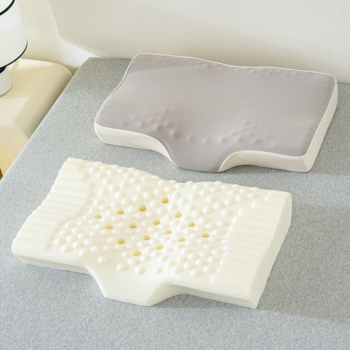 91家纺网 家纺一手货源 找家纺 （总）仁宇枕业 2025新款按摩防酣透气护颈记忆棉枕枕头枕芯