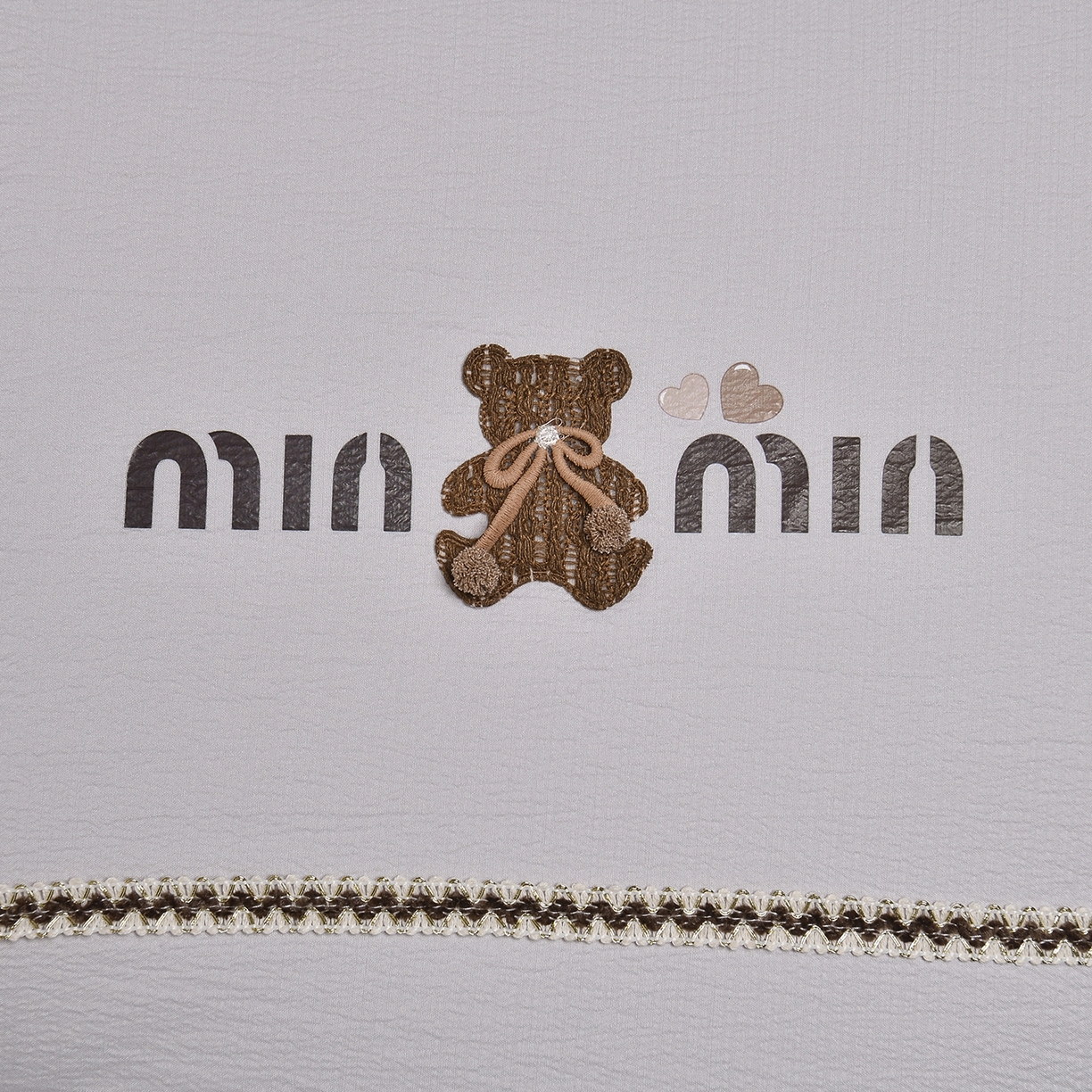 91家纺网 家纺一手货源 找家纺 典曼家纺 2025新款蕾丝球球熊被子被芯 蕾丝球球熊 星空灰