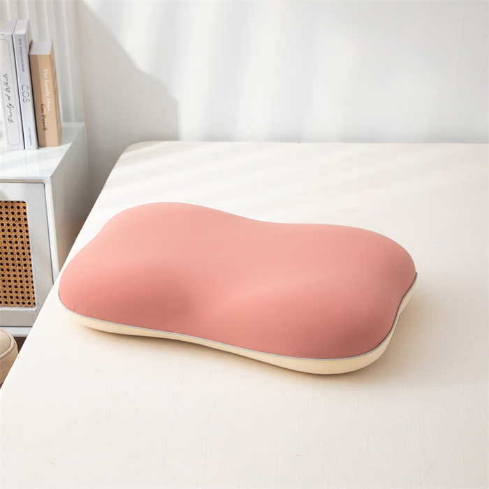 91家纺网 家纺一手货源 找家纺 （总）仁宇枕业 2025新款锦冰丝+羊绒棉释压猫肚记忆枕枕头枕芯