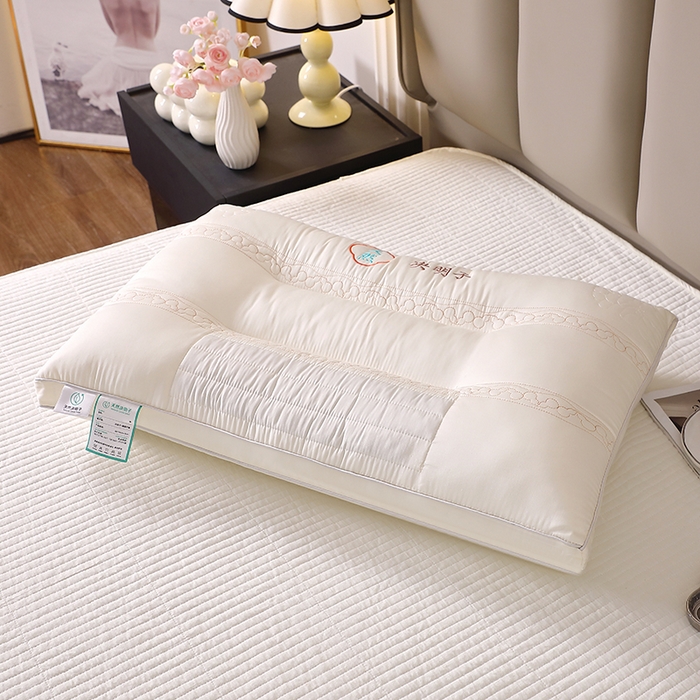 91家纺网 家纺一手货源 找家纺 （总）仁宇枕业 2025新款全棉纯棉天然决明子定型枕枕头枕芯