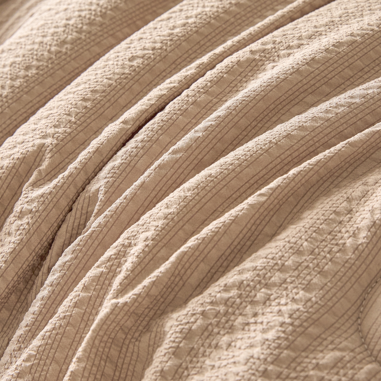 91家纺网 家纺一手货源 找家纺 创优家纺 2025创优新款无印风100%新疆棉花被被子被芯春秋被冬被棉被单双人四季被小舒芯系列（棉花包检测） 小舒芯-咖