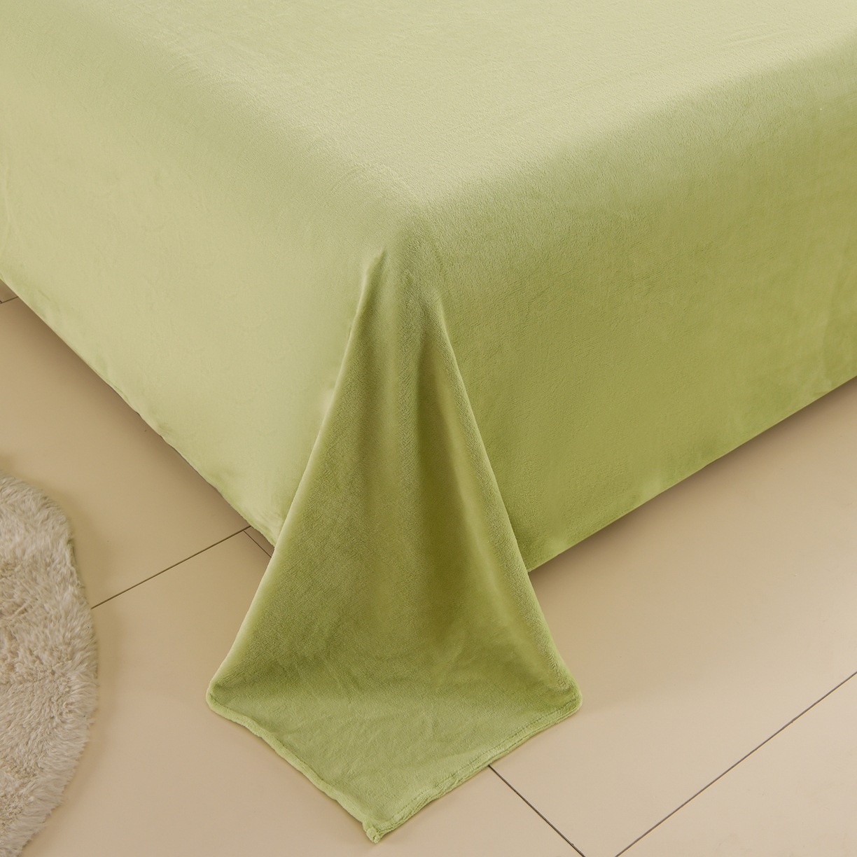 91家纺网 家纺一手货源 找家纺 紫月轩家纺 2025新款A类牛奶绒小清新印花四件套 蘑花仙踪