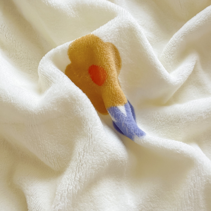 91家纺网 家纺一手货源 找家纺 沐慕 2025新款牛奶绒拼羊羔绒毛毯盖毯毯子 毛毯-萌萌鸭