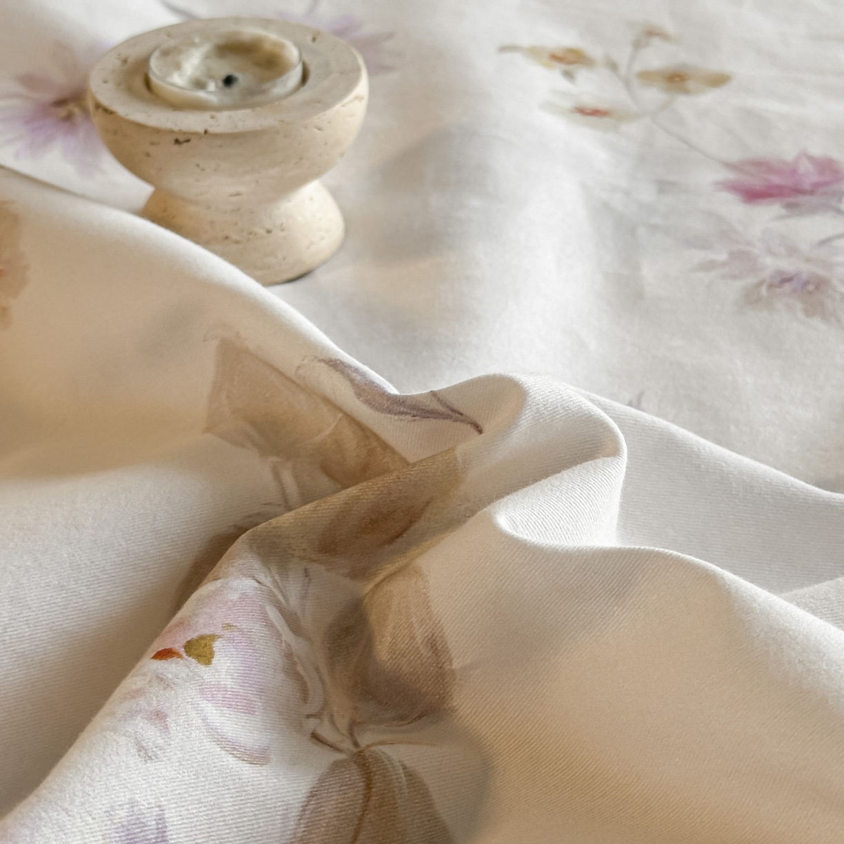 91家纺网 家纺一手货源 找家纺 大柏树 2025新款全棉磨毛印花单被套系列（可定制） 初茅-米