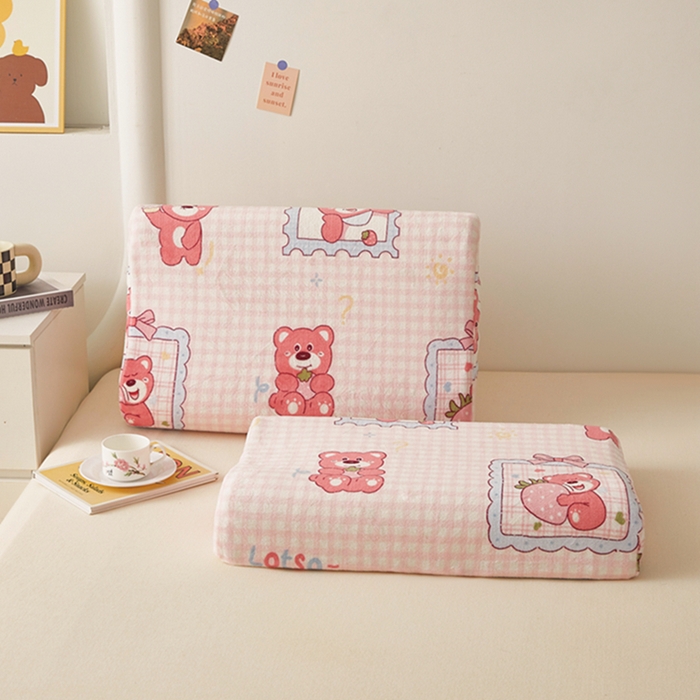 91家纺网 家纺一手货源 找家纺 （总）翎盈家纺 2025新款加厚高克重牛奶绒乳胶枕头套