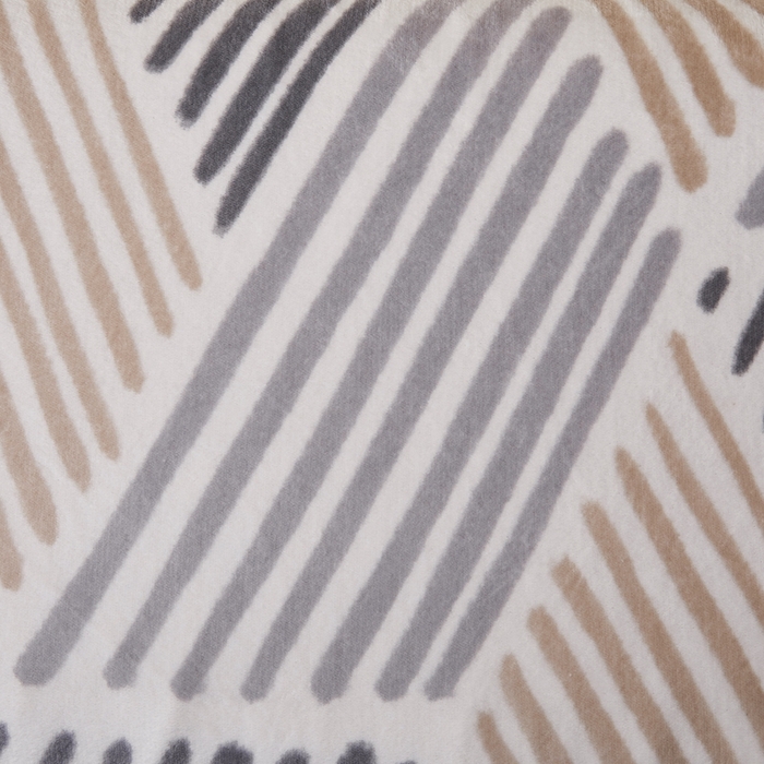 91家纺网 家纺一手货源 找家纺 翎盈家纺 2025新款加厚高克重牛奶绒乳胶枕头套 柏拉图-灰