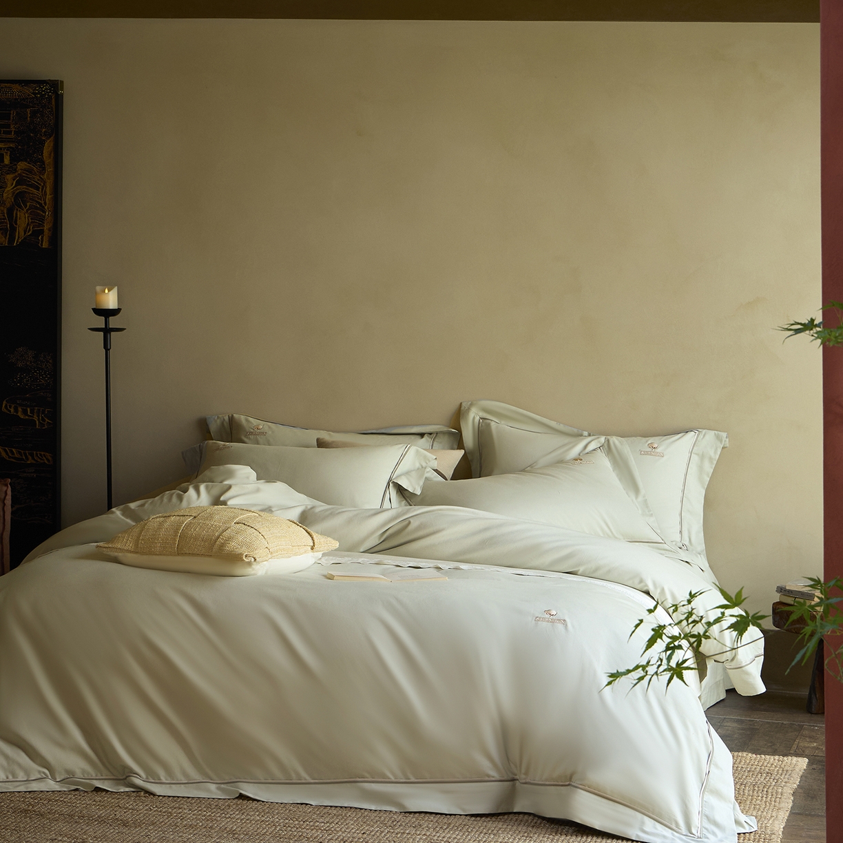 91家纺网 家纺一手货源 找家纺 （总）玖玖爱家纺 2025新款亲肤婴肤棉四件套-好眠生活