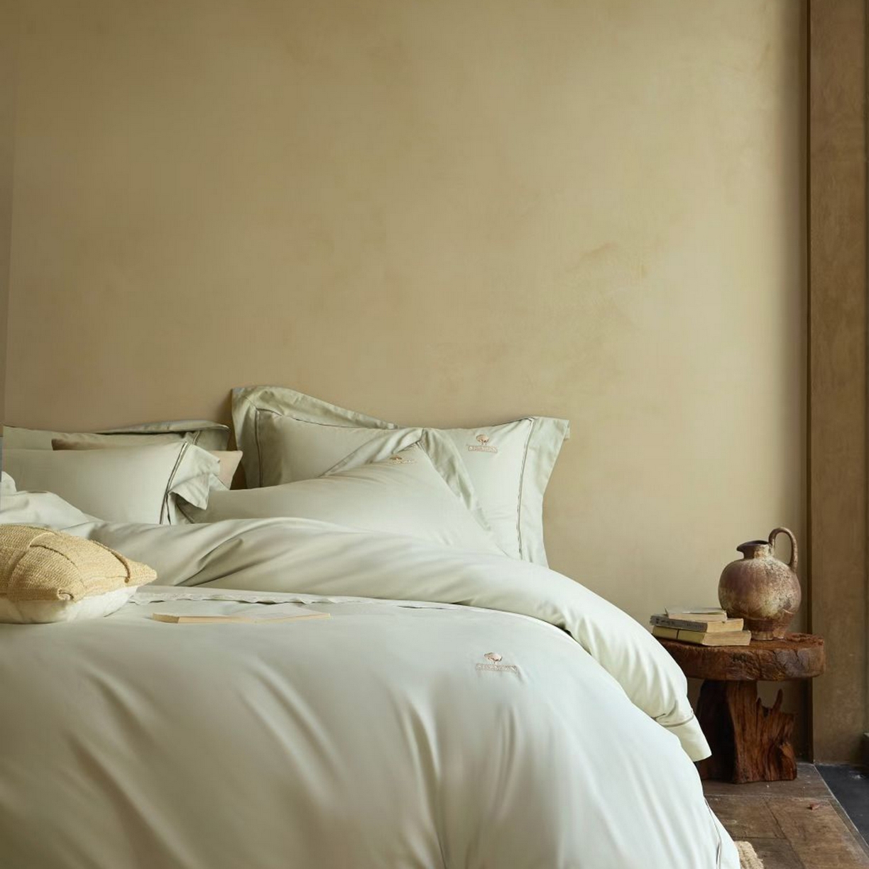 91家纺网 家纺一手货源 找家纺 玖玖爱家纺 2025新款亲肤婴肤棉四件套-好眠生活 好眠生活-浅水蓝