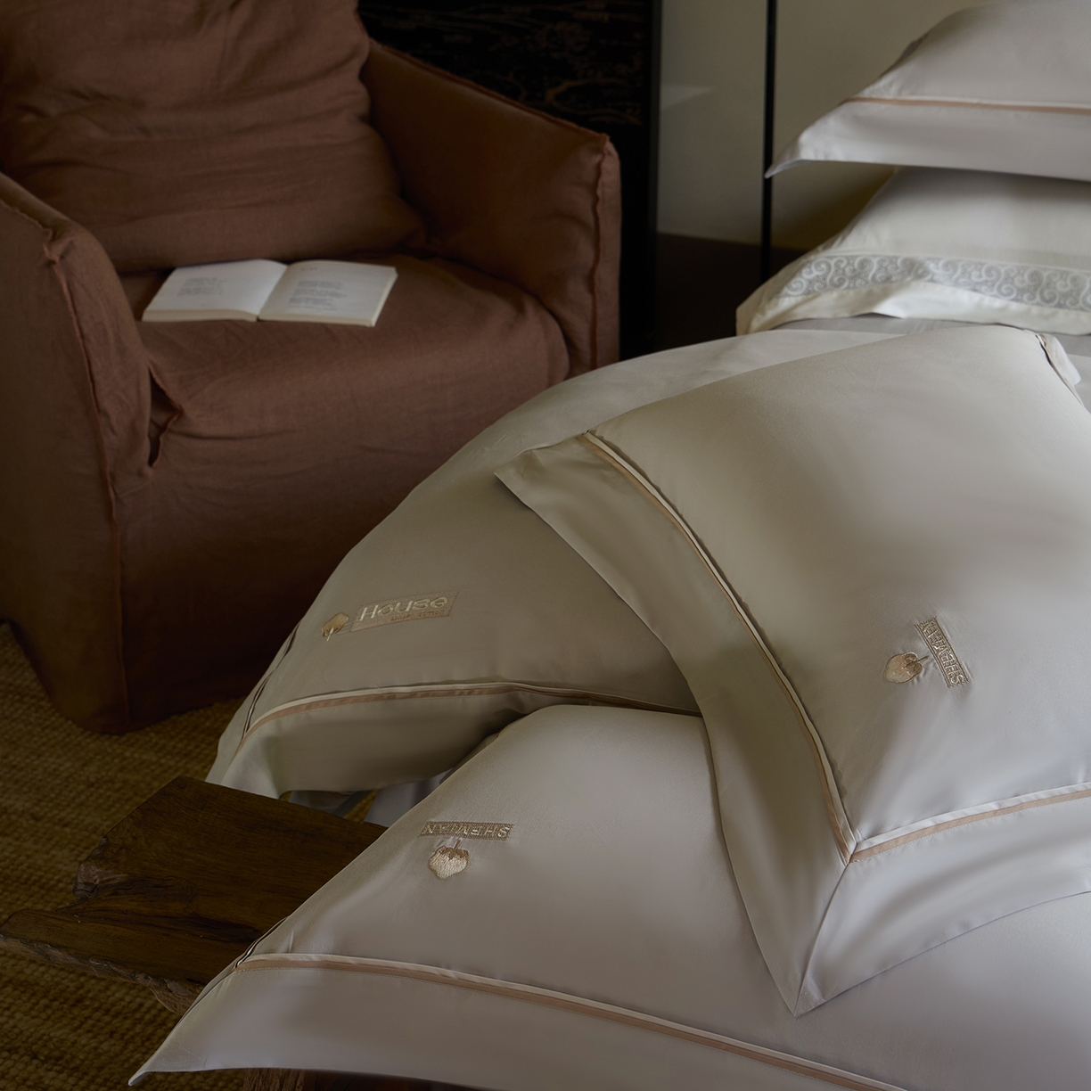 91家纺网 家纺一手货源 找家纺 玖玖爱家纺 2025新款亲肤婴肤棉四件套-好眠生活 好眠生活-银灰