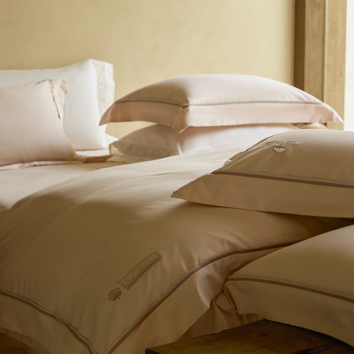 91家纺网 家纺一手货源 找家纺 玖玖爱家纺 2025新款亲肤婴肤棉四件套-好眠生活 好眠生活-靓影粉