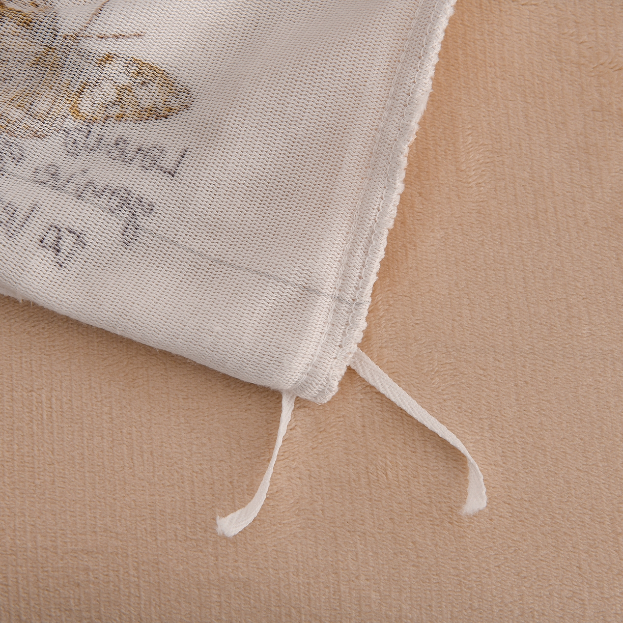 91家纺网 家纺一手货源 找家纺 紫月轩家纺 2025新款A类牛奶绒小清新印花四件套 田园蝶梦