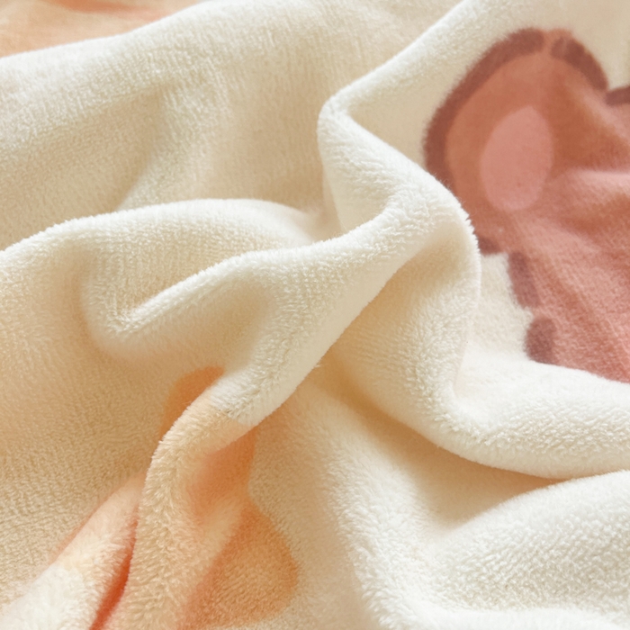 91家纺网 家纺一手货源 找家纺 沐慕 2025新款牛奶绒拼羊羔绒毛毯盖毯毯子 毛毯-星星熊